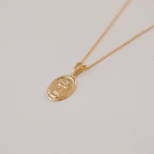 Baby Jesus Necklace | 18k Gold Filled
